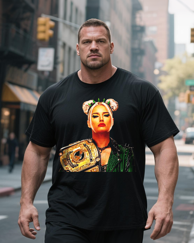 AEW Toni Storm Men's Big & Tall Short Sleeve T-Shirt