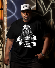 Tutti Fuckin Frutti Men's Cotton Big & Tall T-shirt