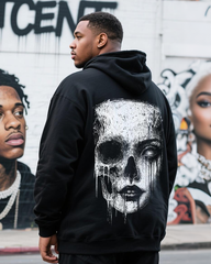 Two-Faced Men's Big & Tall Hoodie