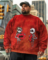 Sweat-shirts grande taille WE JUST FIT pour hommes