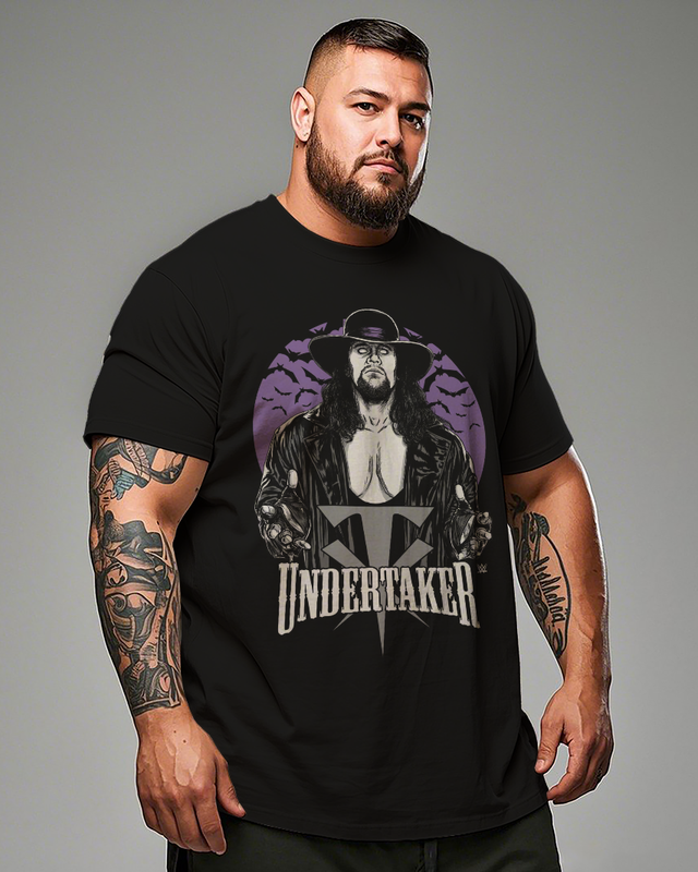 WWE Star Men's Plus Size Cotton T-Shirt