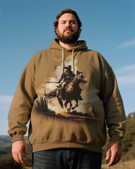 Western Style Men's Big & Tall Hoodie