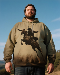 Western Style Men's Big & Tall Hoodie