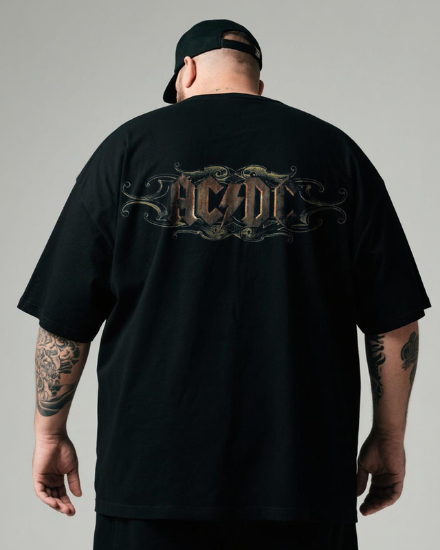 Men's  Band Big & Tall 100% Cotton T-Shirt