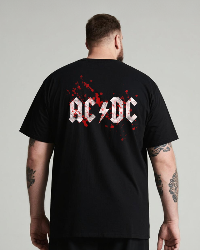 Men's  Angus Young Big & Tall 100% Cotton T-Shirt