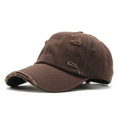 Vintage Personalized Ripped Baseball Cap