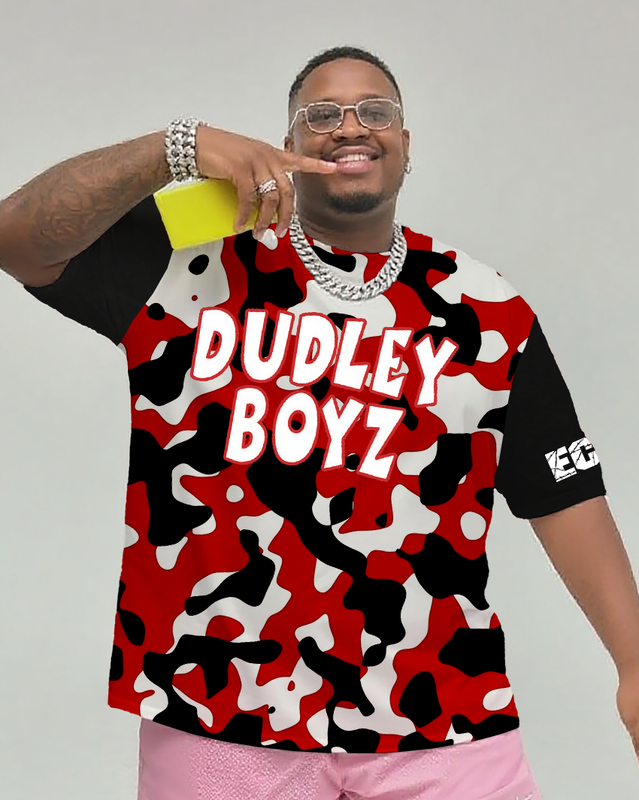 Dudley Boyz Men's Big & Tall Short Sleeve T-Shirt