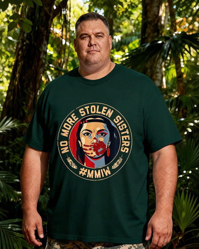 Men's No More Stolen Sisters Big & Tall Short Sleeve T-Shirt
