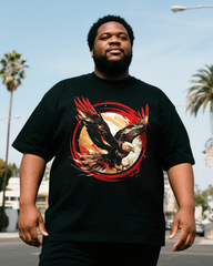 Eagle Men's Plus Size Short Sleeve T-Shirt
