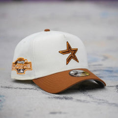 NEW ERA A-FRAME HOUSTON ASTROS ALL STAR GAME 2004 TWO TONE / GREY UV SNAPBACK