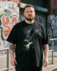 Guitars Men's Plus Size Short Sleeve T-Shirt