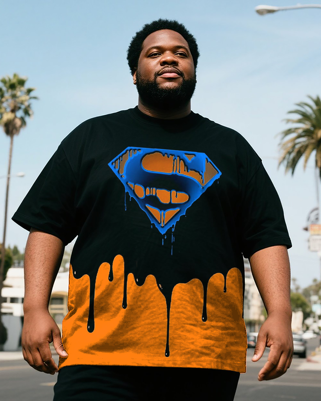 Retro Style Men's Big & Tall Short Sleeve T-Shirt