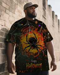 Halloween Men's Big & Tall Size Short Sleeve T-Shirt
