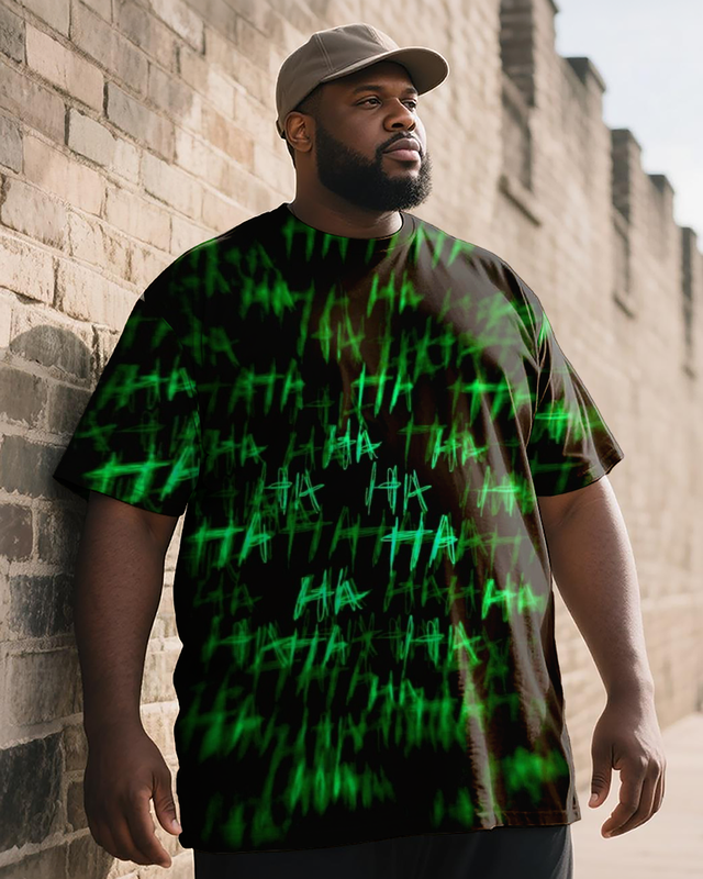 Halloween Men's Big & Tall Size Short Sleeve T-Shirt