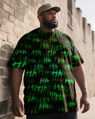 Halloween Men's Big & Tall Size Short Sleeve T-Shirt