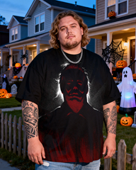 Scary Movies Men's Plus Size Short Sleeve T-Shirt