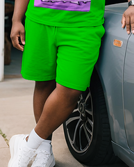 hulk Men's Plus Size T-Shirt & Shorts Set