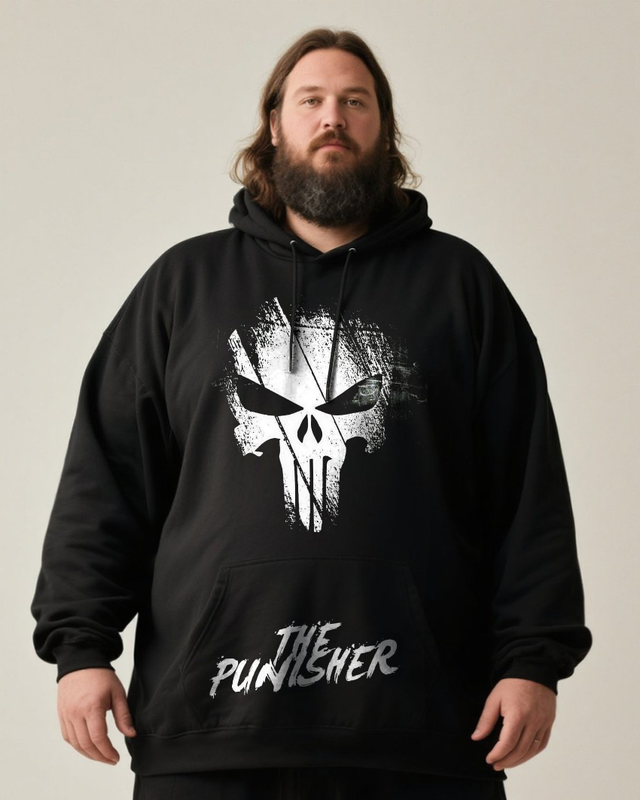 Punisher Men's Big & Tall Hoodie