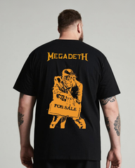 Men's Megadeth Big & Tall 100% Cotton T-Shirt