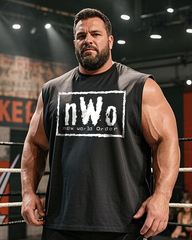 New World Order Men's 100% Cotton Big & Tall Sleeveless T-Shirt