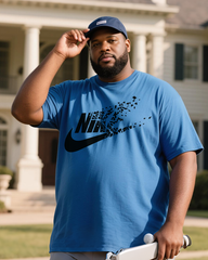 Big Logo Men's 100% Cotton Big & Tall T-Shirt