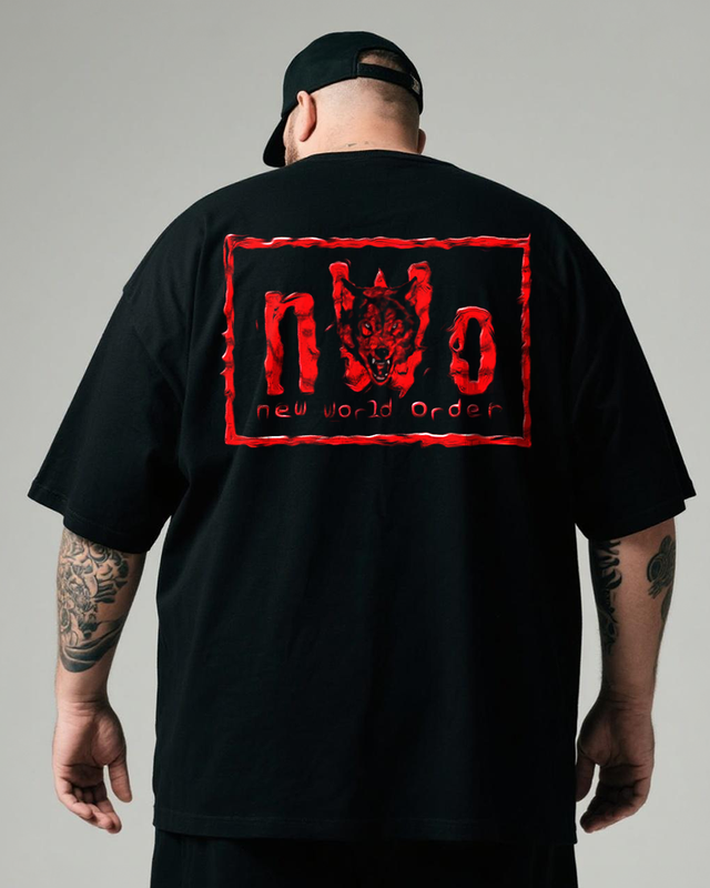 Men's Nwo Wolfpac Big & Tall 100% Cotton T-Shirt