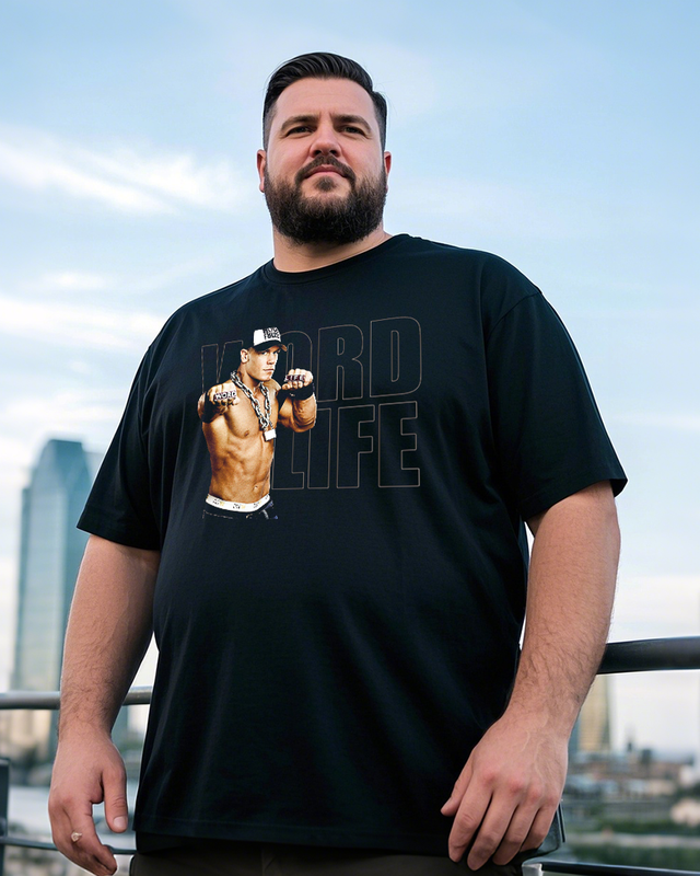 Of John Cena Men's Plus Size Short Sleeve T-Shirt