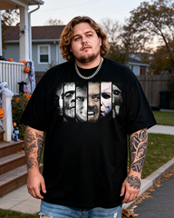 Scary Movies Men's Plus Size Short Sleeve T-Shirt