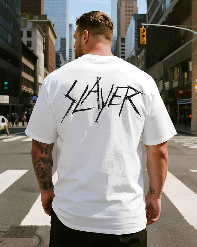 Men's Slayer Big & Tall 100% Cotton T-Shirt