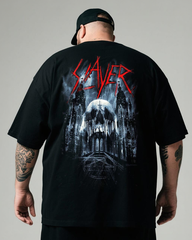 Men's Slayer Band Big & Tall 100% Cotton T-Shirt