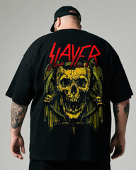 Men's Slayer Band Big & Tall 100% Cotton T-Shirt