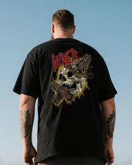 Men's Slayer Band Big & Tall 100% Cotton T-Shirt