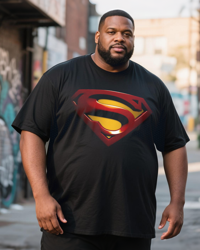 Retro Style Men's Big & Tall Short Sleeve T-Shirt