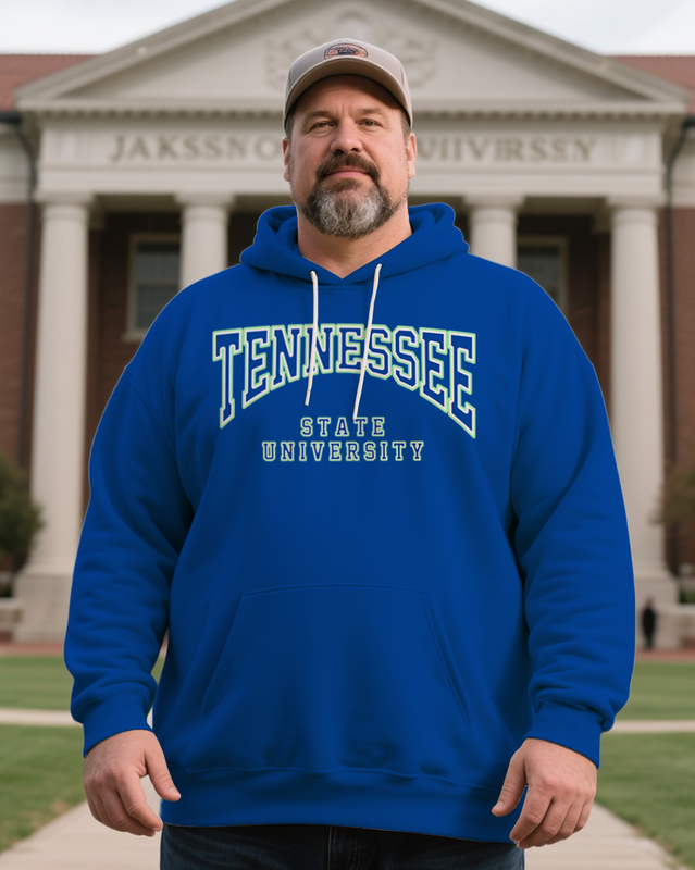Tennessee State University Men's Big & Tall Hoodie