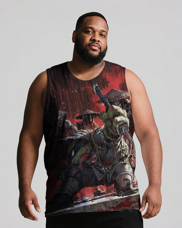 The Last Ronin Men's Plus Size Sleeveless T-Shirt