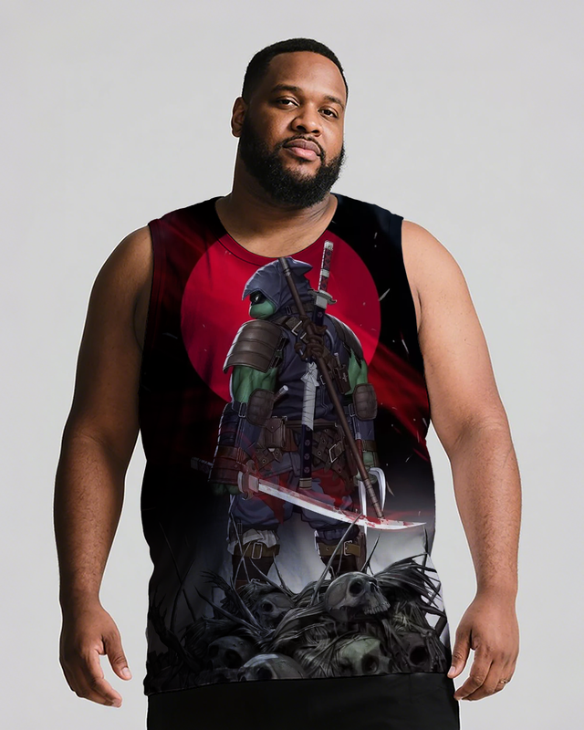 The Last Ronin Men's Plus Size Sleeveless T-Shirt