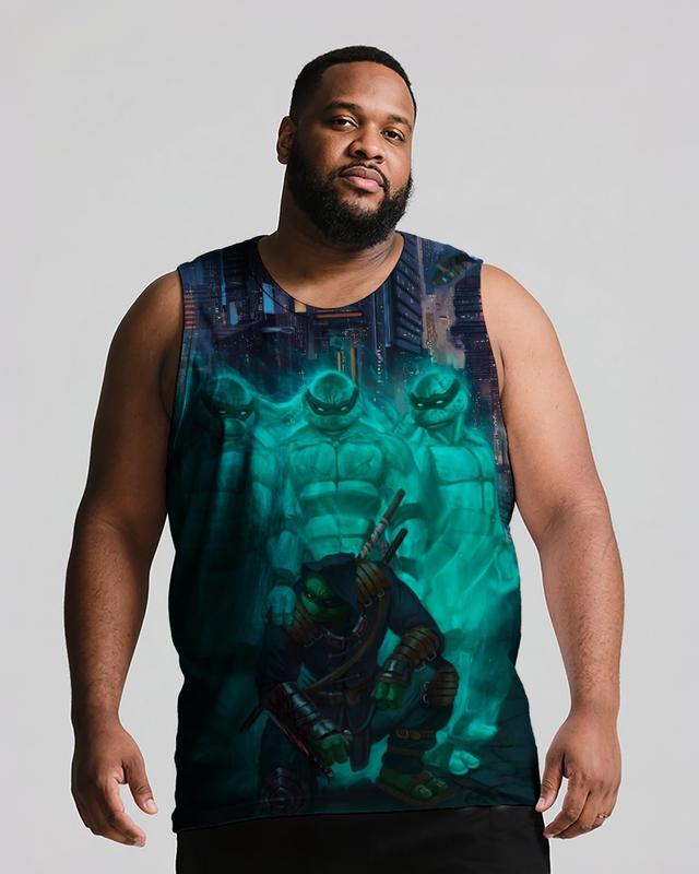 The Last Ronin Men's Plus Size Sleeveless T-Shirt