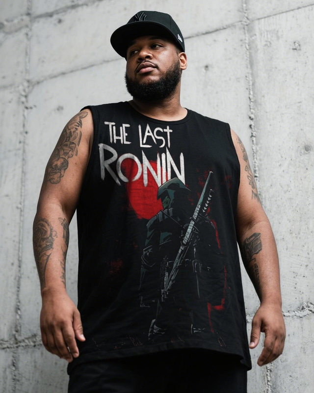 The Last Ronin Men's Plus Size Sleeveless T-Shirt