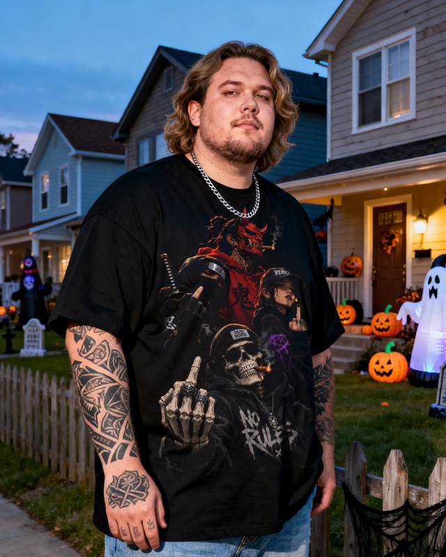 The Rebels Collection Men's Plus Size Short Sleeve T-Shirt