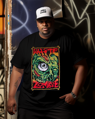 White zombie band Men's Cotton Big & Tall T-shirt